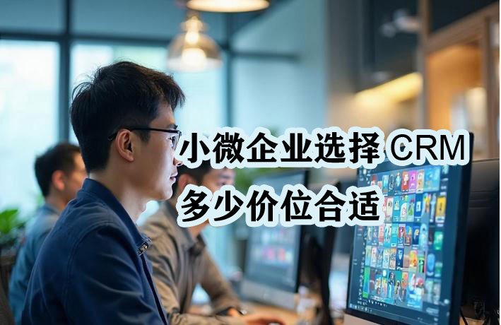 小微企业选择CRM系统，多少价位适合